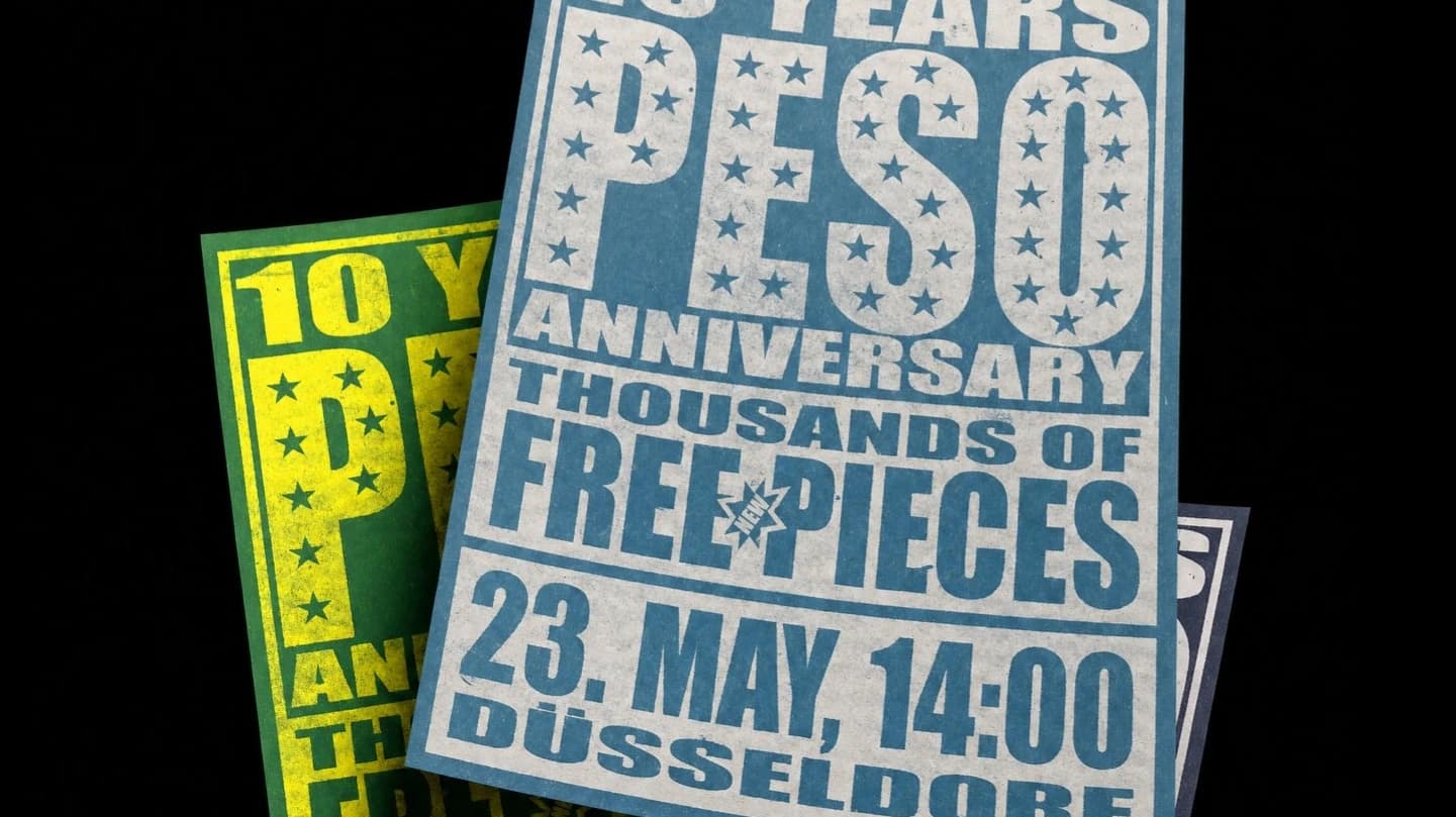 Peso x adidas Event wurde verschoben: Free Pieces am Sonntag in Düsseldorf
